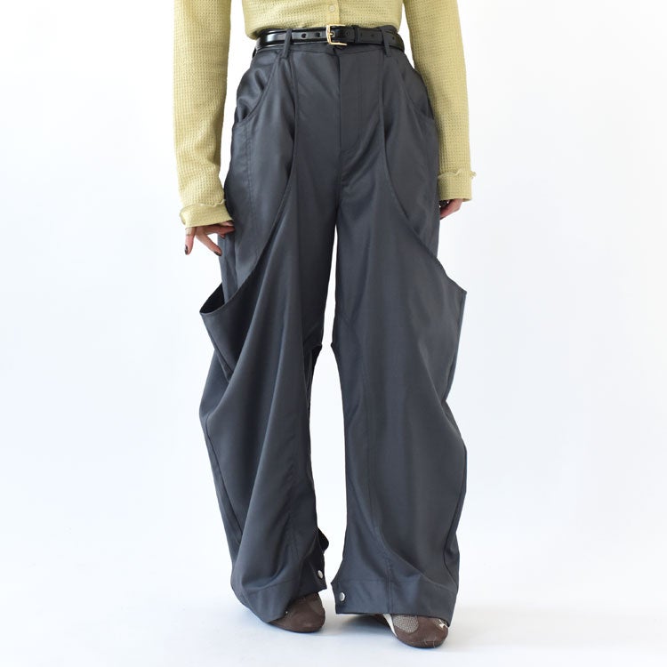 high-boot detail pants ハイブーツ ディテールパンツ