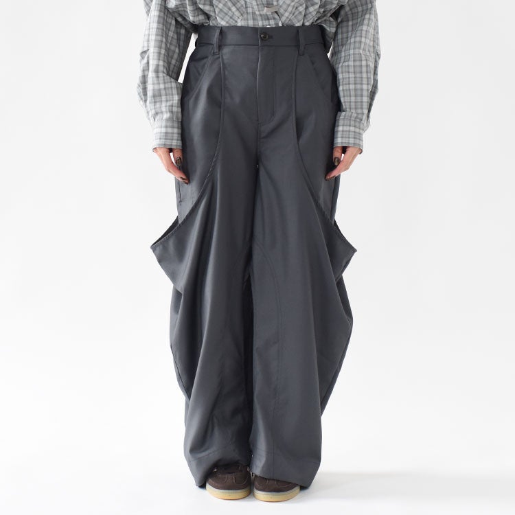high-boot detail pants ハイブーツ ディテールパンツ