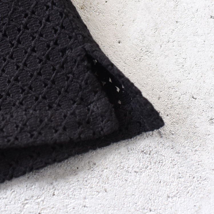 Lattice lace shirt cardigan シャツカーディガン