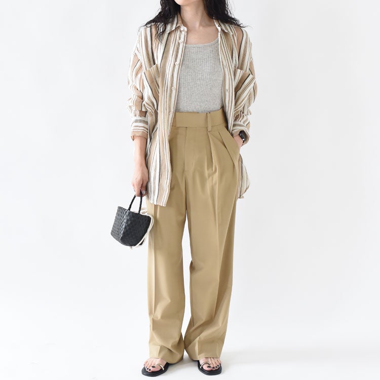 Sheer Stripe Shirts　シアーストライプシャツ