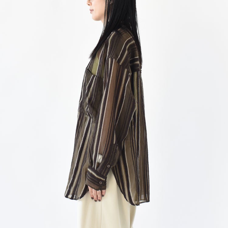 Sheer Stripe Shirts　シアーストライプシャツ