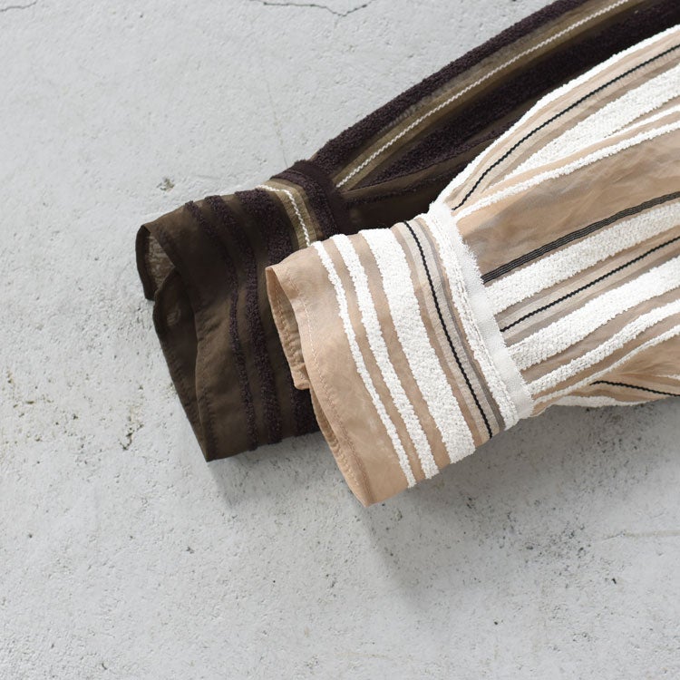 Sheer Stripe Shirts　シアーストライプシャツ