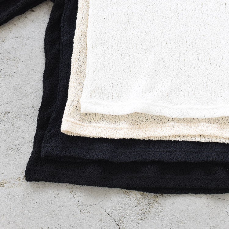 lace crew neck T shirt レース クルーネックTシャツ