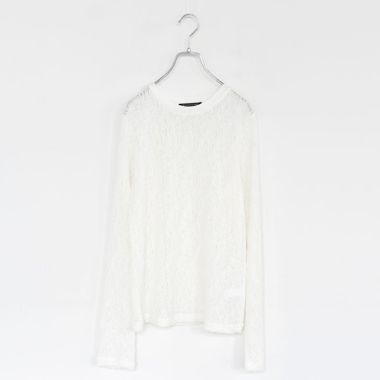 lace crew neck T shirt レース クルーネックTシャツ