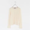 lace crew neck T shirt レース クルーネックTシャツ