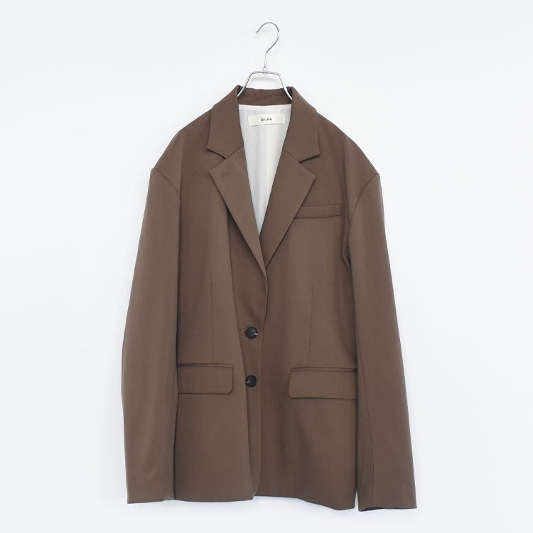 ジャケット・アウター anuke Over Tailored Jacket - BROWN 38 ànuke online store（アンヌーク） / Over Tailored JacketOver