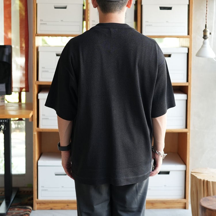 Washi Open Collar S/S Shirt 和紙オープンカラーショートスリーブシャツ