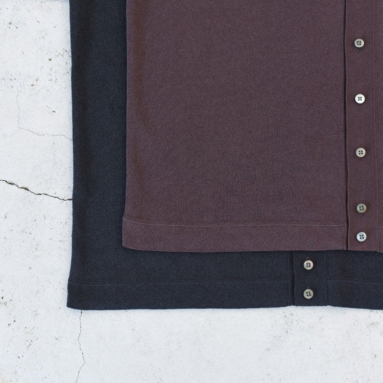 Washi Open Collar S/S Shirt 和紙オープンカラーショートスリーブシャツ
