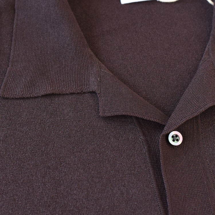 Washi Open Collar S/S Shirt 和紙オープンカラーショートスリーブシャツ