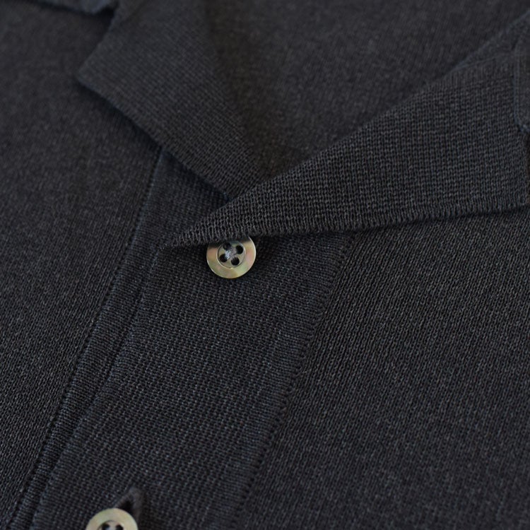 Washi Open Collar S/S Shirt 和紙オープンカラーショートスリーブシャツ