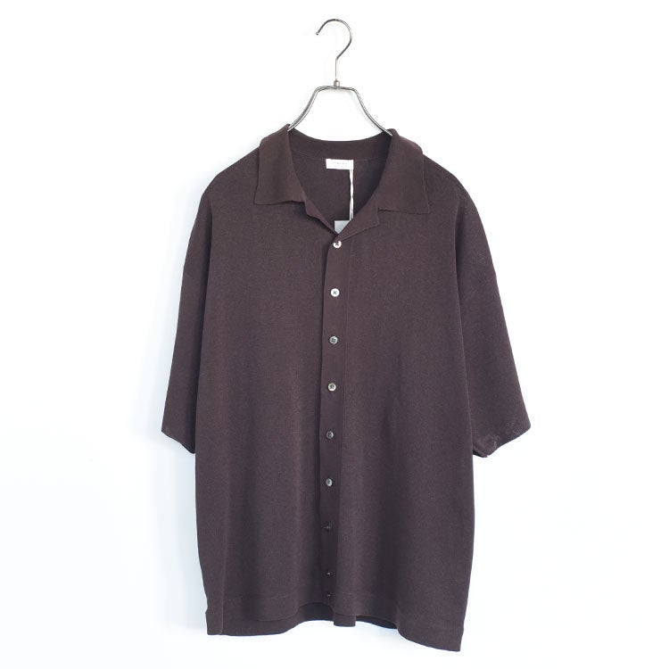 Washi Open Collar S/S Shirt 和紙オープンカラーショートスリーブシャツ