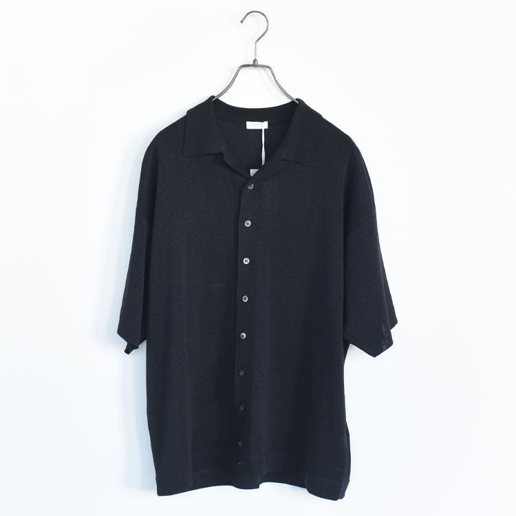 Washi Open Collar S/S Shirt 和紙オープンカラーショートスリーブシャツ