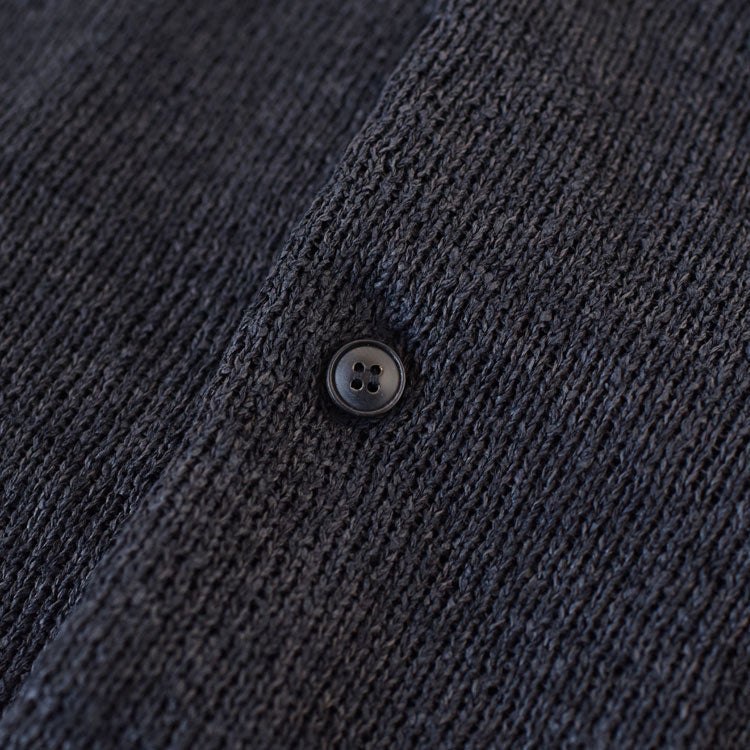 WASHI OPEN COLLAR SHIRTS KNIT　和紙オープンカラーシャツニット