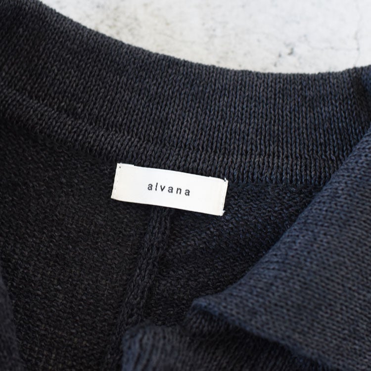 WASHI OPEN COLLAR SHIRTS KNIT　和紙オープンカラーシャツニット