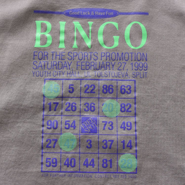 BINGO TEE ビンゴTシャツ/26SMSCU13/THE SHINZONE（シンゾーン） | BINGOYA