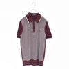 Tonic Waffle Knitted Shirt　トニックワッフルニットポロシャツ