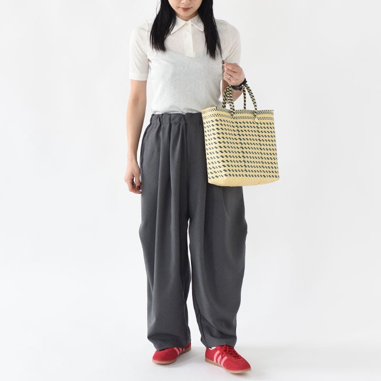 Sheer Rib Polo Shirt　シアーリブポロシャツ