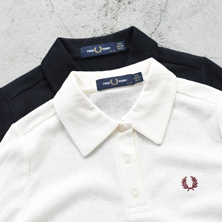 Sheer Rib Polo Shirt　シアーリブポロシャツ