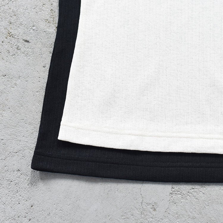 Sheer Rib Polo Shirt　シアーリブポロシャツ
