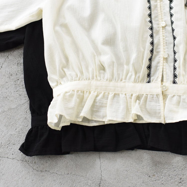 EMBROIDERED BLOUSE　エンブロイダリーブラウス