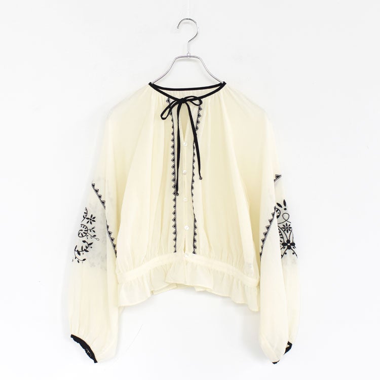EMBROIDERED BLOUSE　エンブロイダリーブラウス