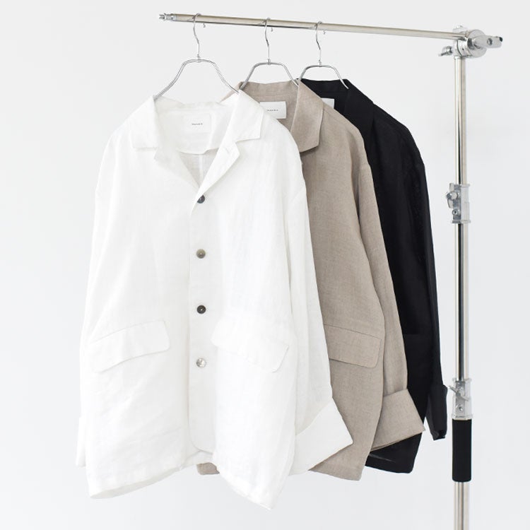 FRENCH LINEN SPINDLE JKT フレンチリネンスピンドルジャケット