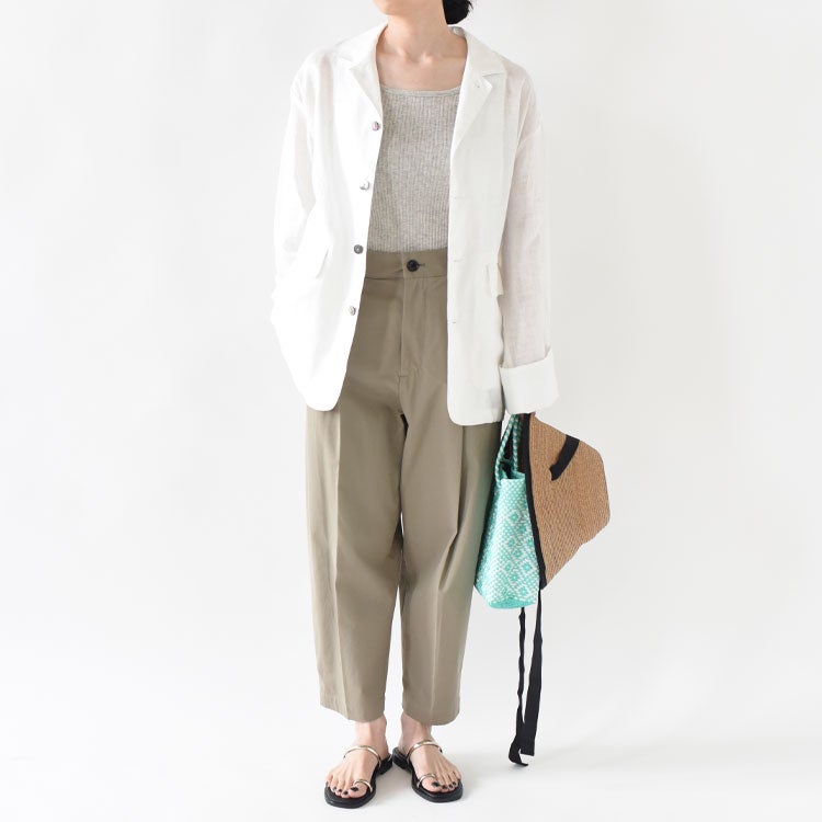 FRENCH LINEN SPINDLE JKT フレンチリネンスピンドルジャケット