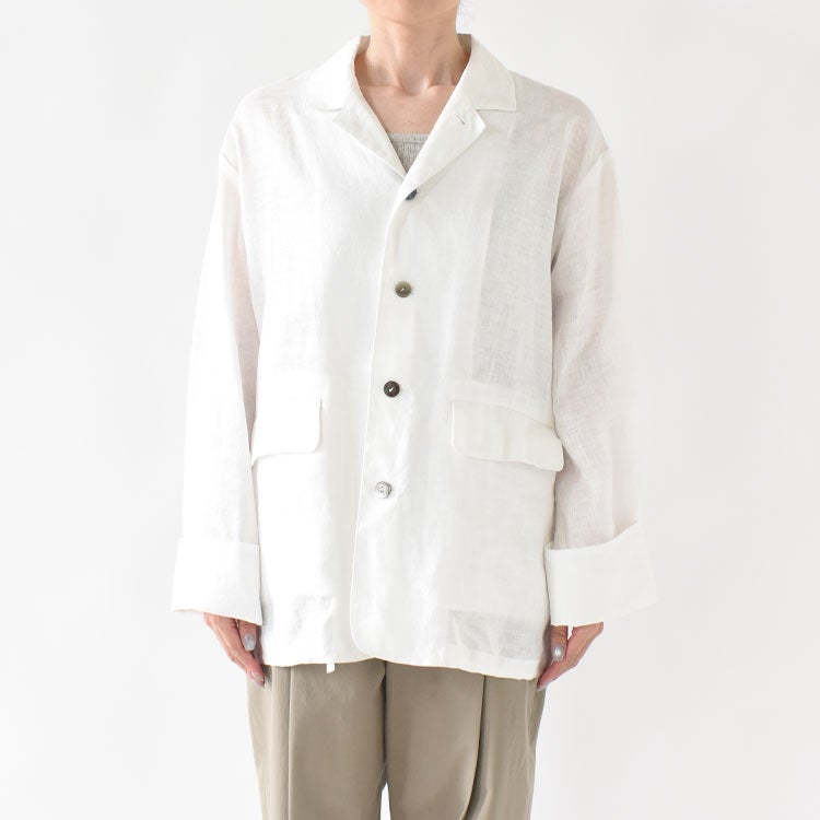 FRENCH LINEN SPINDLE JKT フレンチリネンスピンドルジャケット