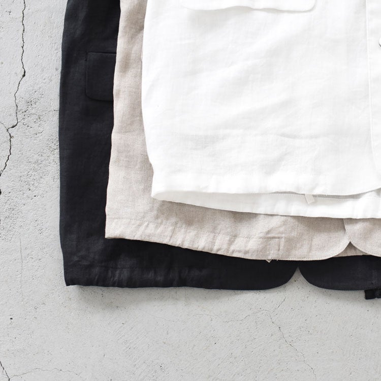 FRENCH LINEN SPINDLE JKT フレンチリネンスピンドルジャケット