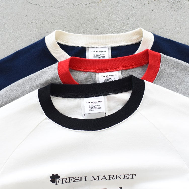 FRESH MARKET RINGER TEE　フレッシュマーケットリンガーT