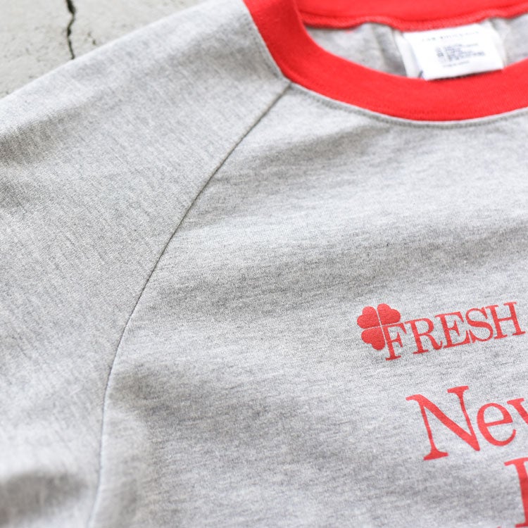 FRESH MARKET RINGER TEE　フレッシュマーケットリンガーT