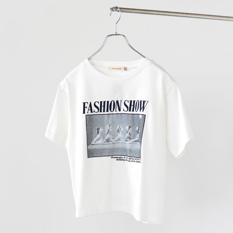 FASHION SHOW EMBROIDERY & PHOTO T-SHIRT ファッションショー エンブロイダリー&フォトTシャツ