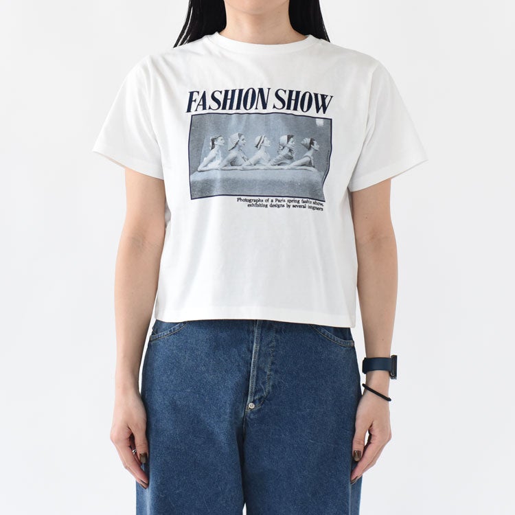FASHION SHOW EMBROIDERY & PHOTO T-SHIRT ファッションショー エンブロイダリー&フォトTシャツ