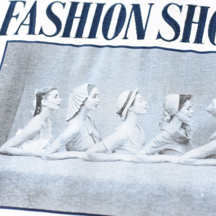 FASHION SHOW EMBROIDERY & PHOTO T-SHIRT ファッションショー エンブロイダリー&フォトTシャツ