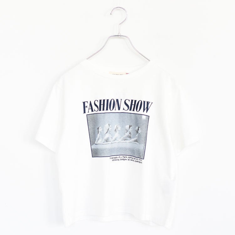 FASHION SHOW EMBROIDERY & PHOTO T-SHIRT ファッションショー エンブロイダリー&フォトTシャツ