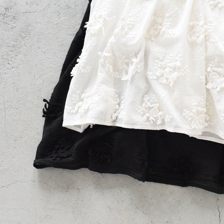 3D embroidery cache coeur camisole　3Dエンブロイダリーカシュクールキャミソール