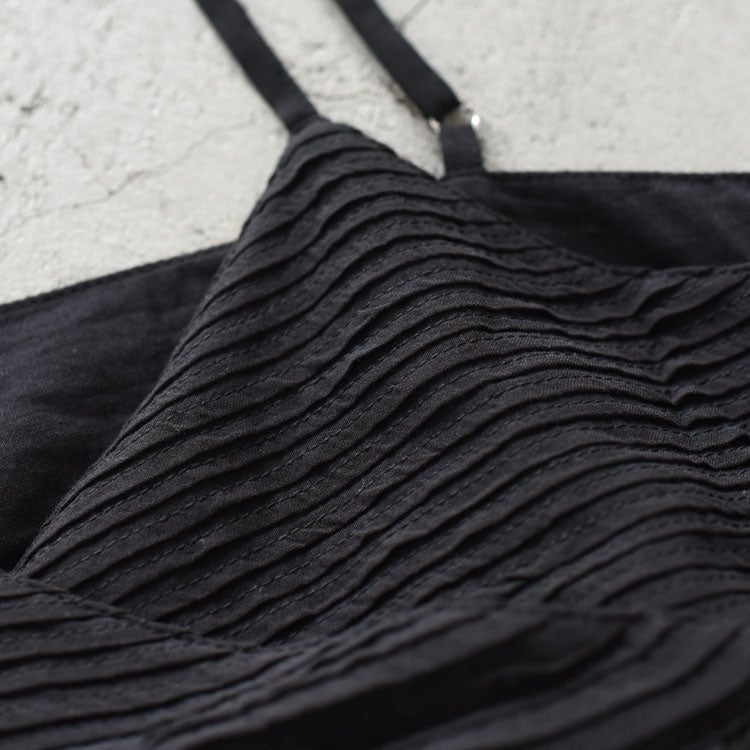 3D embroidery cache coeur camisole　3Dエンブロイダリーカシュクールキャミソール