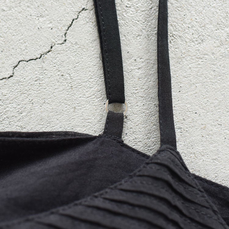 3D embroidery cache coeur camisole　3Dエンブロイダリーカシュクールキャミソール