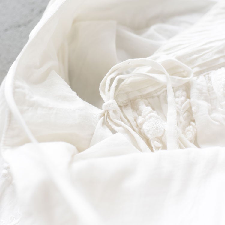 3D embroidery cache coeur camisole　3Dエンブロイダリーカシュクールキャミソール