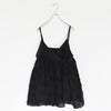 3D embroidery cache coeur camisole　3Dエンブロイダリーカシュクールキャミソール