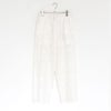sheer cotton 3D embroidery easy pants シアーコットン3Dエンブロイダリーイージーパンツ