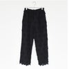 sheer cotton 3D embroidery easy pants シアーコットン3Dエンブロイダリーイージーパンツ
