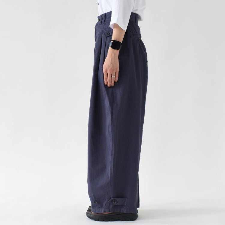 garment dye over tuck pants ガーメントダイオーバータックパンツ