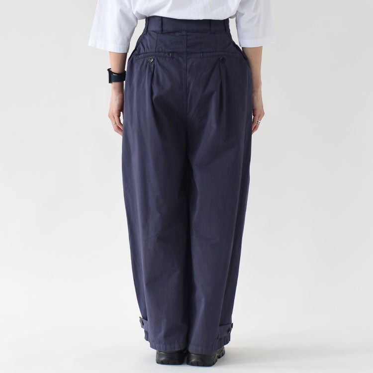 garment dye over tuck pants ガーメントダイオーバータックパンツ