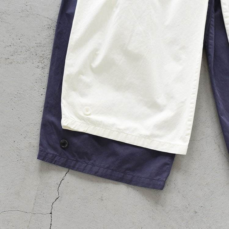 garment dye over tuck pants ガーメントダイオーバータックパンツ