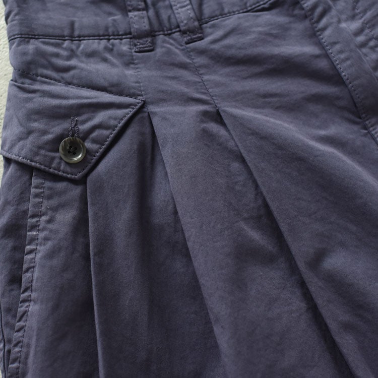 garment dye over tuck pants ガーメントダイオーバータックパンツ