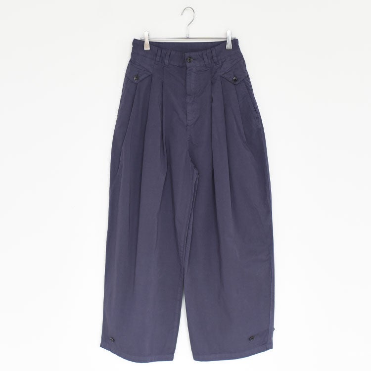 garment dye over tuck pants ガーメントダイオーバータックパンツ