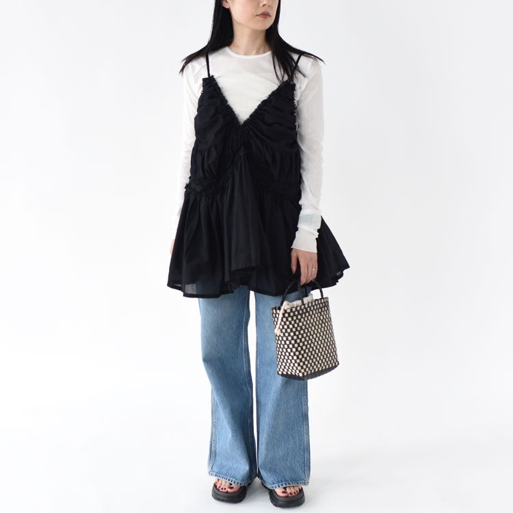 frill gather volume camisole フリルギャザーボリュームキャミソール