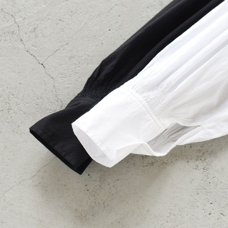 cotton frill coller shirts コットンフリルカラーシャツ