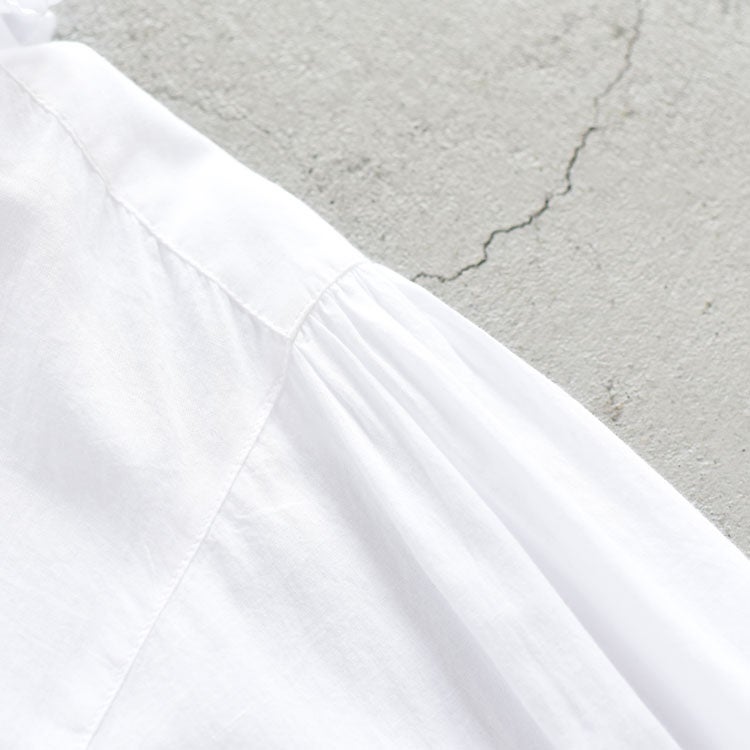 cotton frill coller shirts コットンフリルカラーシャツ